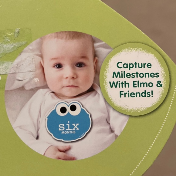 NWT Sesame Street Elmo and Friends Milestone Belly Stickers - Picture 5 of 6